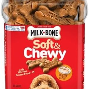 Milk-Bone Soft & Chewy Dog Treats, Chicken, 25 Ounce