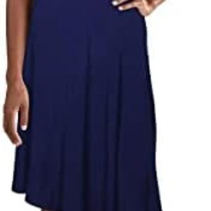 MSK Womens Embellished Asymmetric Midi Dress
