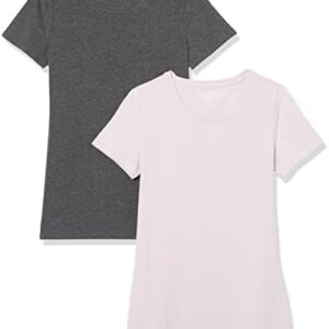 Amazon Essentials Women’s Classic-Fit Short-Sleeve Crewneck T-Shirt, Multipacks