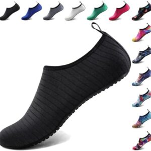 Water Shoes for Women Men Quick-Dry Aqua Socks Swim Beach Ba…