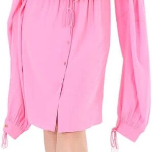 BURBERRY Ladies Bubblegum Pink Joyce Silk Dress, Brand Size 2 (US Size 0)