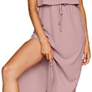 Women’s Adjustable Strappy Split Summer Beach Casual Midi Dressā¦ā¦ā¦ā¦