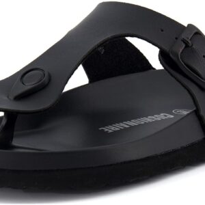 CUSHIONAIRE Women’s Louie soft footbed Sandal with +Comfort