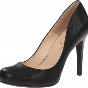 Jessica Simpson Women’s Calie Round Toe Classic Heels Pumps Shoes