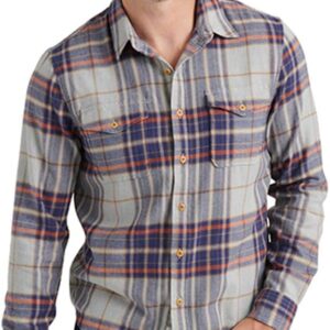 Lucky Brand Men’s Long Sleeve Button Up Redwood Workwear Shirt