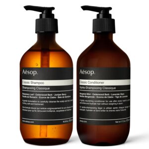 Aesop Classic Shampoo & Conditioner | 16.9 fl oz | Paraben, Cruelty-free & Vegan