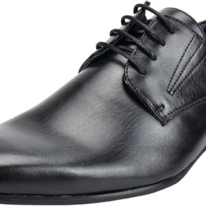 Bruno Marc Men’s Classic Modern Formal Oxfords Lace Up Leather Lined Dress Shoes