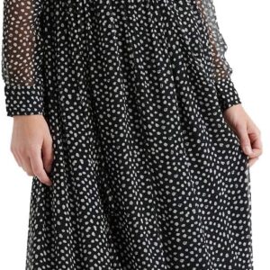 Lucky Brand Women’s Polka Dot Maxi Dress