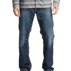Silver Jeans Co. Men’s Gordie Relaxed Fit Straight Leg Jeans