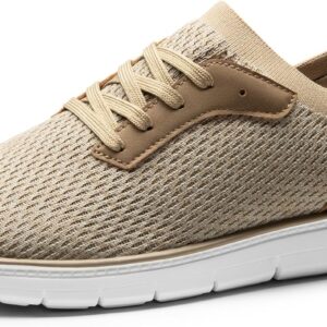 Bruno Marc Men’s Mesh Dress Sneakers Lightweight Breathable Business Casual Shoes