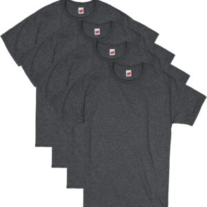 Hanes Men’s Essentials T-shirt Pack, Crewneck Cotton T-shirts for Men
