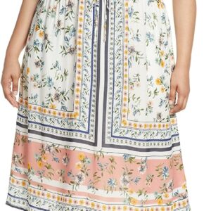 Lucky Brand Women’s Plus Size Sleeveless Multi Print Olivia Dress