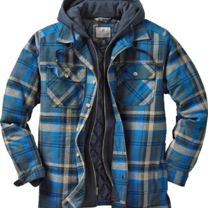 Legendary Whitetails Men’s Maplewood Hooded Shirt Jacket