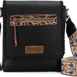 Wrangler Crossbody Bags for Women Western Hand Woven Satchel Purse