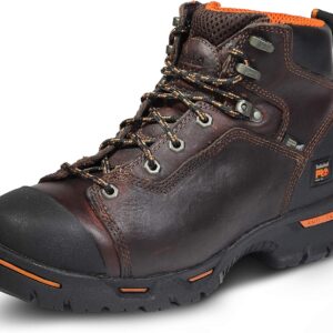 Timberland PRO Men’s Endurance 6 Inch Steel Safety Toe Puncture Resistant Work Boot