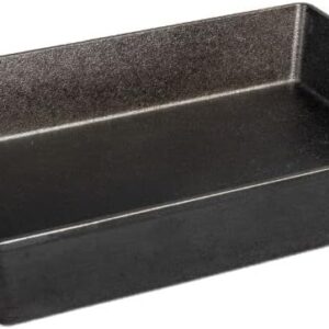 Lodge 9″x13″ Cast Iron Casserole, Black