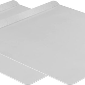 T-fal AirBake Natural Aluminum Cookie Sheet, 14″ x 16″, Silver, Pack of 2