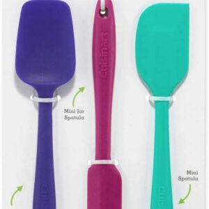 Cuisinart CTG-00-S3MSJ Mini Silicone Spatulas, Set of 3, Jewel