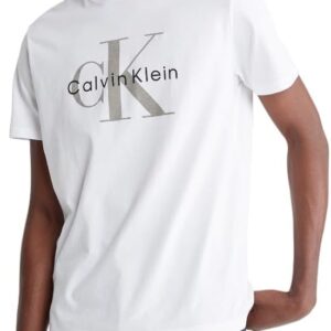 Calvin Klein Men’s Monogram Logo Crewneck T-Shirt