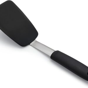 OXO Good Grips Small Silicone Flexible Turner Black