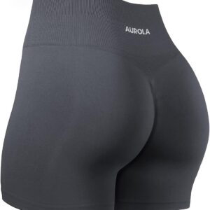 AUROLA Dream Workout Shorts for Women Seamless Soft Smooth Gym Yoga Scrunch Active Shorts