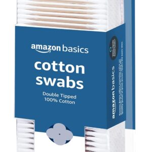 Amazon Basics Cotton Swabs, 500 Count