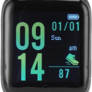 Fitness Tracker Multifunctional Message Reminder Sleep Monitor Activity Tracker Calorie Counter IP65 Waterproof for Men Women