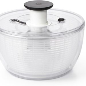 OXO Good Grips Large Salad Spinner – 6.22 Qt., White