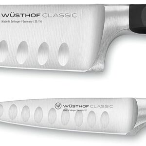 Wüsthof Classic Hollow Edge 2-Piece Chef’s Knife Set, Black, 6-inch and 3.5-inch
