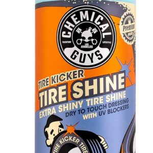 Chemical Guys TVD11316 Tire Kicker Sprayable Extra Glossy Tire Shine (Works on Rubber, Vinyl & Plastic) Safe for Cars, Trucks, Motorcycles, RVs & More, 16 fl oz