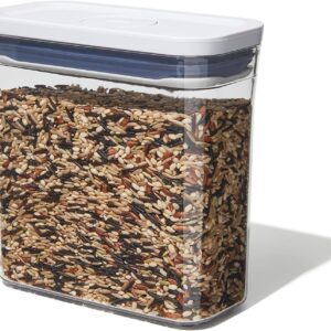 OXO Good Grips POP Container, 1.2 Qt – Rectangle – Pasta, Transparent
