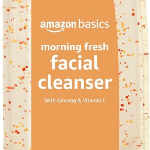 Amazon Basics Morning Fresh Facial Cleanser with Ginseng and Vitamin C, 8 fl oz