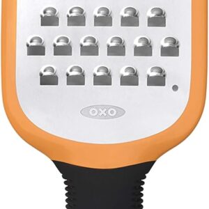 OXO Good Grips Etched Coarse Grater, Orange