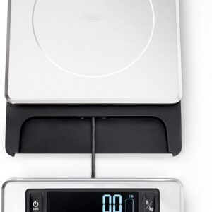 OXO Good Grips 11-Pound Stainless Steel Food Scale with Pull-Out Display