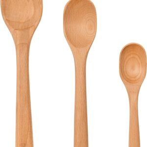 OXO Good Grips 3-Piece Wooden Spoon Set,Brown