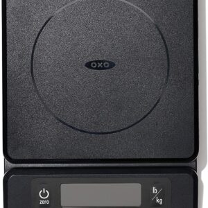 OXO Good Grips 5-lb Food Scale with Pull-Out Display,Black