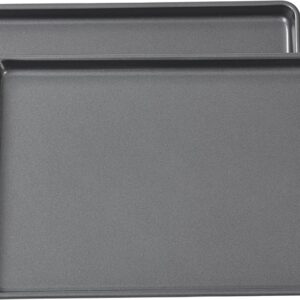 Wilton Easy Layers Sheet Cake Pan, Rectangle Sheet Pan, 2-Piece Baking Sheets Set, Steel
