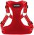 Best Pet Supplies Voyager Adjustable Dog Harness with Reflective Stripes for Walking, Jogging, Heavy-Duty Full Body No Pull Vest with Leash D-Ring, Breathable All-Weather – Harness (Red), M