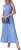 PRETTYGARDEN Women’s Long Sun Dresses Sleeveless Halter Neck Flowy Pleated Maxi Cocktail Party Dress