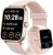 Gydom Smart Watches for Women [Alexa Built-in, Answer/Make Calls, 1.8″] Smartwatch with Heart Rate/SpO2/Sleep/Stress, 100 Sports Modes IP68 Waterproof, Pedometer Fitness Tracker for iOS Android Phones