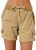 Dokotoo Womens Relaxed Fit High Waist Casual 4 Pocketed 2024 Hiking Outdoor Summer Shorts S-XL