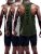 NELEUS Men’s 3 Pack Dry Fit Y-Back Muscle Tank Top