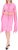 BURBERRY Ladies Bubblegum Pink Joyce Silk Dress, Brand Size 2 (US Size 0)