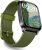 OCTANDRA Spark VeryFit 2.01″ Bluetooth Answer Call Alexa Smart Watch Body Energy Heart Rate HRV Oxygen Saturation Sleep Monitor Step Tracker IP68 Fitness Watches for Men Women (IDW17) (Green)