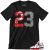 T Shirt to Match Jordan Black Red White 1 2 3 4 5 6 7 8 9 10 11 12 13 Men’s Graphic Tee