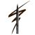 NYX PROFESSIONAL MAKEUP Epic Ink Liner, Waterproof Liquid Eyeliner – Brown, Vegan Formula