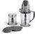 Ninja QB900B Master Prep Food Processor Blender with 48 oz Pitcher & 16 oz Chopping Bowl, Perfect for Frozen Blending & Chopping, 400 Watts, Dishwasher Safe, Countertop, Grey