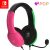 PDP Gaming LVL40 Stereo Headset with Mic for Nintendo Switch – PC, iPad, Mac, Laptop Compatible – Noise Cancelling Microphone, Lightweight, Soft Comfort On Ear Headphones – Splatoon 2 Pink & Green