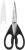 KitchenAid All Purpose Kitchen Shears with Protective Sheath for Everyday use, Dishwasher Safe Stainless Steel Scissors with Comfort Grip, 8.72-Inch, Black