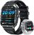 Smartwatch for Men Fitness Smart Watch: 2.0 inch Wrist Watch with Bluetooth Call Answer – Android iOS Compatible Military 3ATM Waterproof 100+ Sports Digital Activity Tracker Heart Rate Sleep Monitor